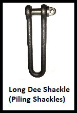 long dee shackles